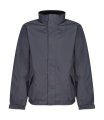 Heren Jas Regatta Dover Bomber TRW297 Seal Grey-Black